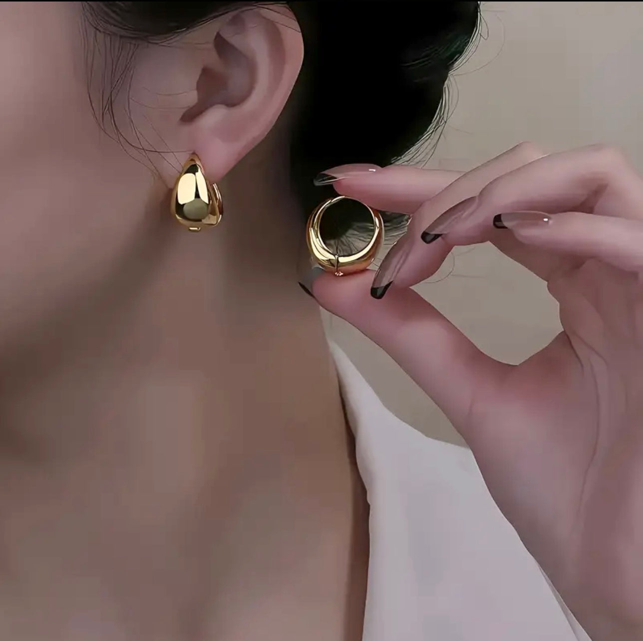 Aura Hoop Earrings